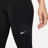 Nike Pro Women's Mid-Rise Mesh-Paneled Leggings