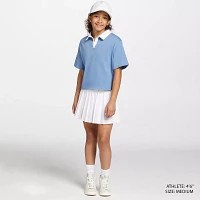 DSG Girls' Johnny Collar Short Sleeve T-Shirt