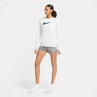 Nike Women's Core Heather Tempo Brief-Lined Running Shorts