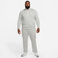 Nike Men's Sportswear Club Brushed-Back 1/2 Zip Pullover Sweatshirt