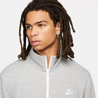 Nike Men's Sportswear Club Brushed-Back 1/2 Zip Pullover Sweatshirt