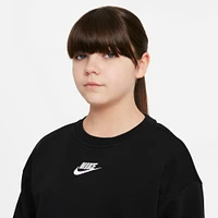 Nike Girls' Sportswear Club Fleece Crewneck Sweatshirt