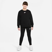 Nike Girls' Sportswear Club Fleece Crewneck Sweatshirt