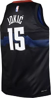 Nike Youth 2023-24 City Edition Denver Nuggets Nikola Jokic #15 Jersey