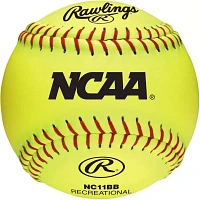 Rawlings 11” NCAA Fastpitch Softballs - 6 Pack