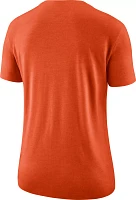 Nike Women's Clemson Tigers Orange Logo Crew T-Shirt