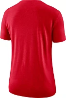 Nike Women's Ohio State Buckeyes Scarlet Logo Crew T-Shirt