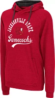 Colosseum Women's Jacksonville State Gamecocks Red Hoodie