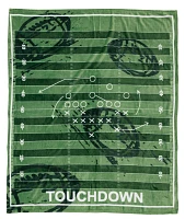 DICK'S Sporting Goods Football Plush Sport Throw Blanket