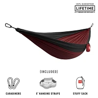 Grand Trunk Double Hammock with Straps