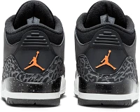 Air Jordan 3 Retro Kids' Preschool Basketball Shoes