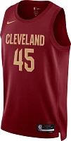 Nike Men's Cleveland Cavaliers Donovan Mitchell #45 Red Dri-FIT Swingman Jersey