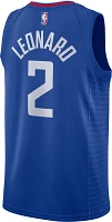 Nike Men's Los Angeles Clippers Kawhi Leonard #2 Blue Dri-FIT Swingman Jersey