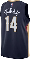 Nike Men's New Orleans Pelicans Brandon Ingram #14  Navy Dri-FIT Swingman Jersey