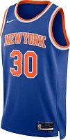 Nike Men's New York Knicks Julius Randle #30 Blue Dri-FIT Swingman Jersey