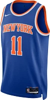 Nike Men's New York Knicks Jalen Brunson #11 Blue Swingman Jersey