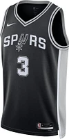 Nike Men's San Antonio Spurs Keldon Johnson #3 Black Dri-FIT Swingman Jersey