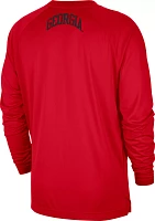 Nike Men's Georgia Bulldogs Red Spotlight Basketball Long Sleeve T-Shirt