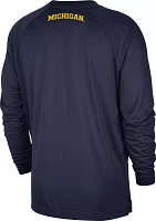 Nike Men's Michigan Wolverines Navy Spotlight Long Sleeve Shirt