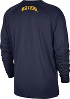 Nike Men's West Virginia Mountaineers Blue Spotlight Basketball Dri-FIT Long Sleeve T-Shirt