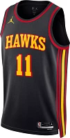 Jordan Men's Atlanta Hawks Trae Young #11 Black Dri-FIT Swingman Jersey