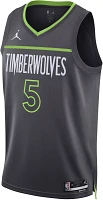 Nike Men's Minnesota Timberwolves Anthony Edwards #1 Grey Dri-FIT Swingman Jersey