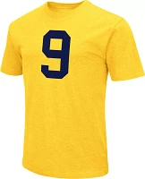 Colosseum Men's Michigan Wolverines J.J. McCarthy #9 Maize T-Shirt