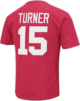 Colosseum Men's Alabama Crimson Tide Dallas Turner #15 T-Shirt