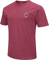 Colosseum Men's Boston College Eagles Red Hockey Playbook T-Shirt