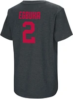 Colosseum Youth Ohio State Buckeyes Emeka Egbuka #2 Black T-Shirt