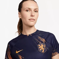 Nike Women's Netherlands 2023 Navy Prematch Jersey