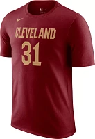 Nike Men's Cleveland Cavaliers Jarrett Allen #31 Red T-Shirt