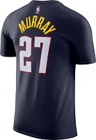 Nike Men's Denver Nuggets Jamal Murray #27 Navy T-Shirt