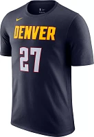 Nike Men's Denver Nuggets Jamal Murray #27 Navy T-Shirt