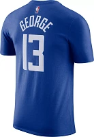 Nike Men's Los Angeles Clippers Paul George #13 Blue T-Shirt