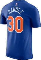 Nike Men's New York Knicks Julius Randle #30 Blue T-Shirt