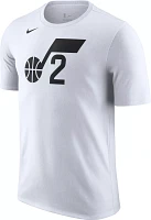 Nike Men's Utah Jazz Collin Sexton #2 Black T-Shirt