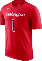 Nike Men's Washington Wizards Johnny Davis #1 Red T-Shirt