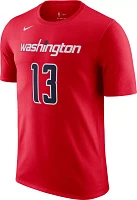 Nike Men's Washington Wizards Jordan Poole #3 Red T-Shirt