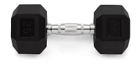 Weider Rubber Hex Dumbbell – Single