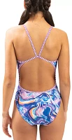 Dolfin Women's Uglies Let It Go Print One Piece Swimsuit