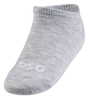 DSG Girls' Fashion Low-Cut Socks Multicolor 6-Pack