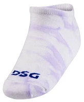 DSG Girls' Fashion Low-Cut Socks Multicolor 6-Pack