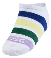 DSG Girls' Fashion Low-Cut Socks Multicolor 6-Pack