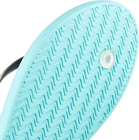 DSG Women's Palm Print Strap Flip Flops