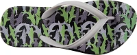 DSG Kids' Camo Shark Flip Flops