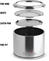 Duraflame 19" Stainless Steel Low Smoke Fire Pit