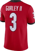 Nike Men's Georgia Bulldogs Todd Gurley II #3 Red Dri-FIT Game Football Jersey