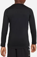 Nike Boys' Pro Warm Dri-FIT Long Sleeve Shirt