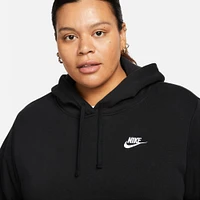 Nike Sportswear Women's Club Fleece Pullover Hoodie (Plus Size)